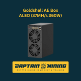 Goldshell AE BOX 37Mh/s 360W ALEO Miner